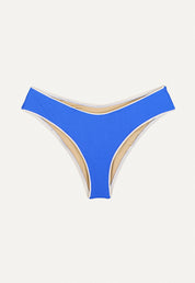 Bikini Hose „Calima“ in Tiefseeblau Piqué