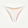 Bikini Bottom "Notos" in cream white pique