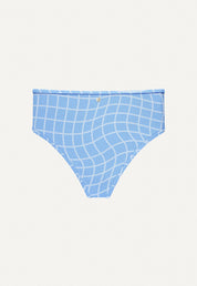 Bikini Hose „Samun“ in Blue Pool Print Frottee