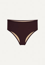 Bikini Bottom "Samun" in dark brown terry