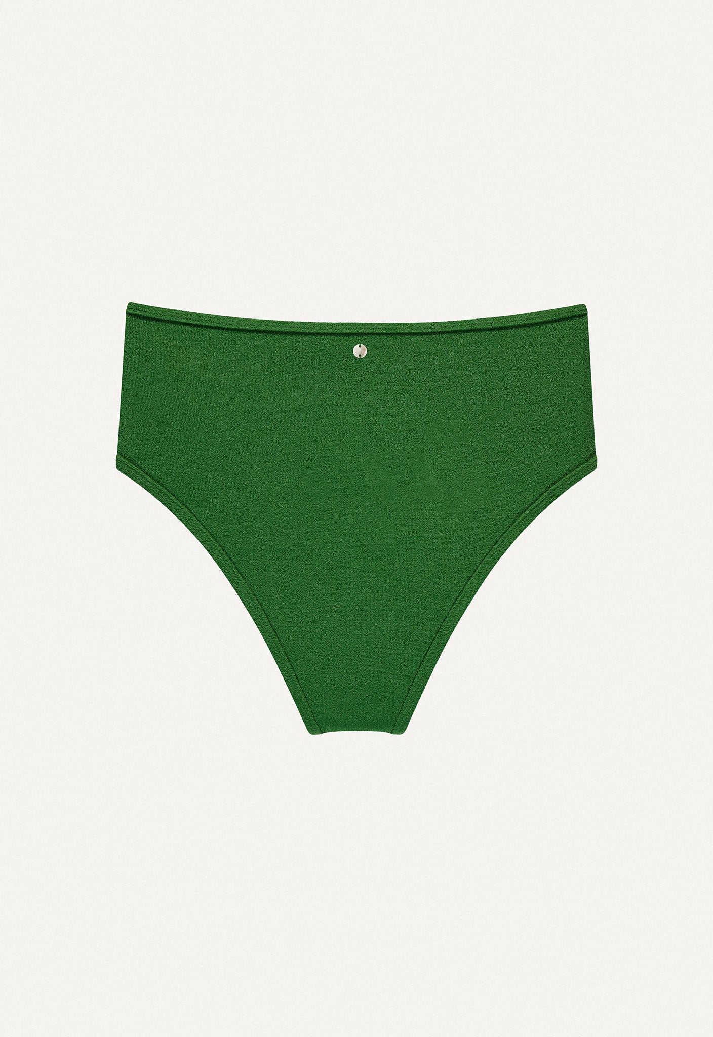 Bikini Bottom "Samun" in dark green terry
