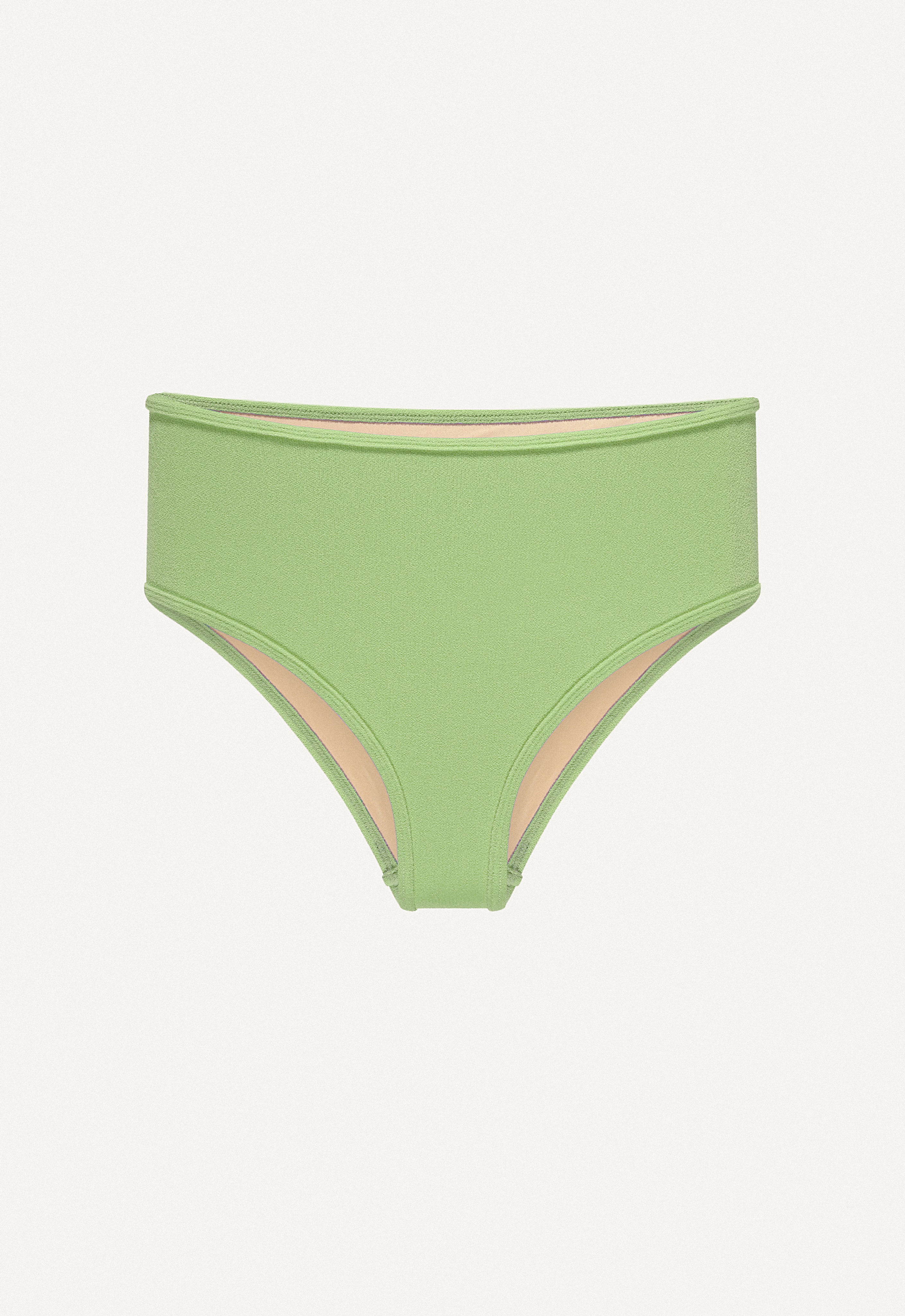 Bikini Bottom "Samun" in linden green terry