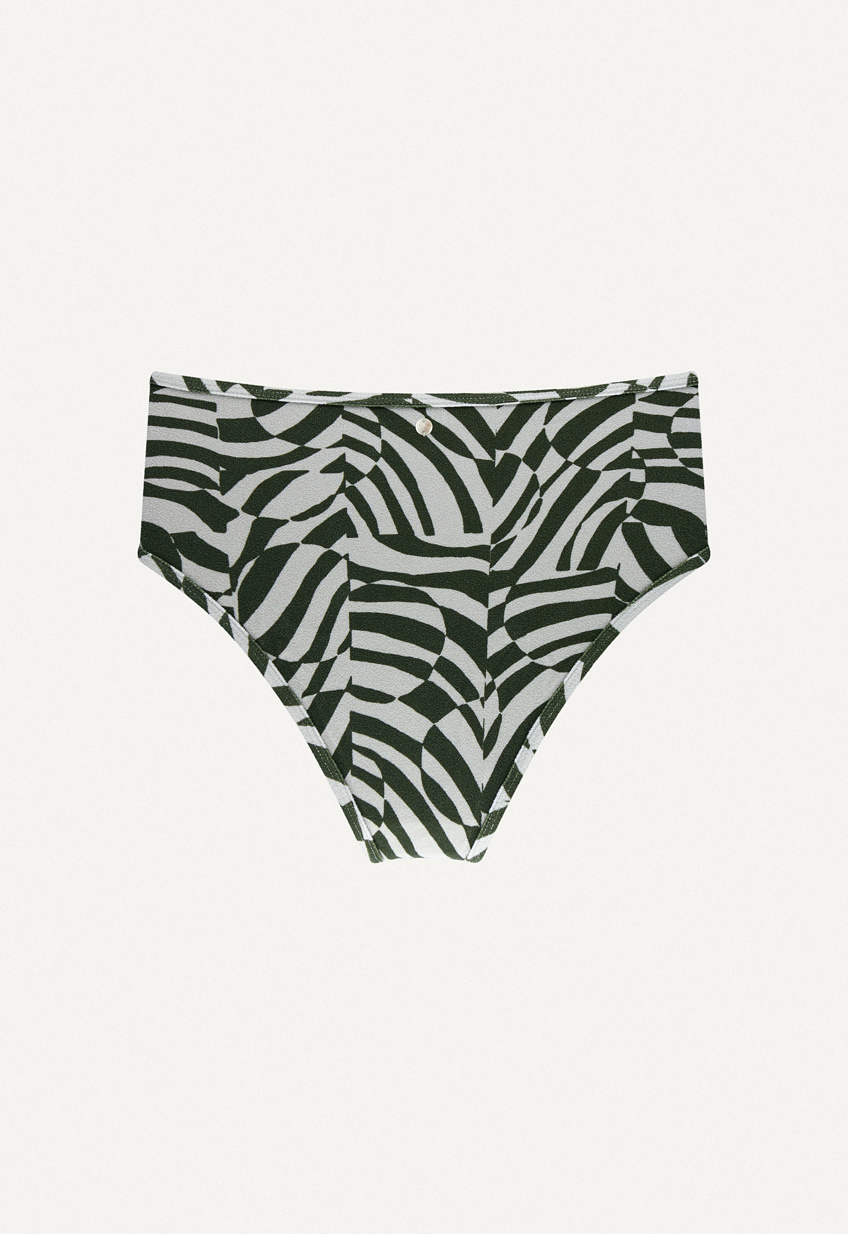 Bikini Bottom “Samun” in unreal zebra print