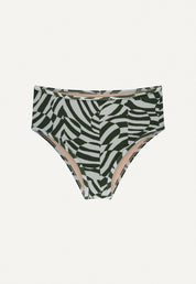 Bikini Hose „Samun“ in Unreal Zebra Print Frottee