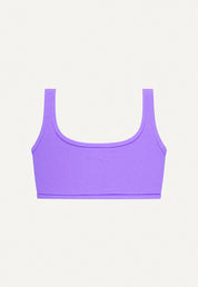 Bikini Top “Vento” in lilac terry