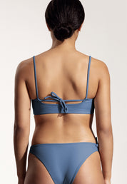 Surf Bikini Top "Buri" in blue