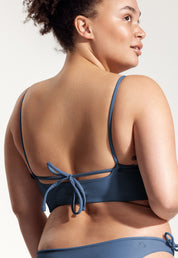 Surf Bikini Top "Buri" in blue