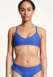 Surf Bikini Top "Dace" in deep sea blue