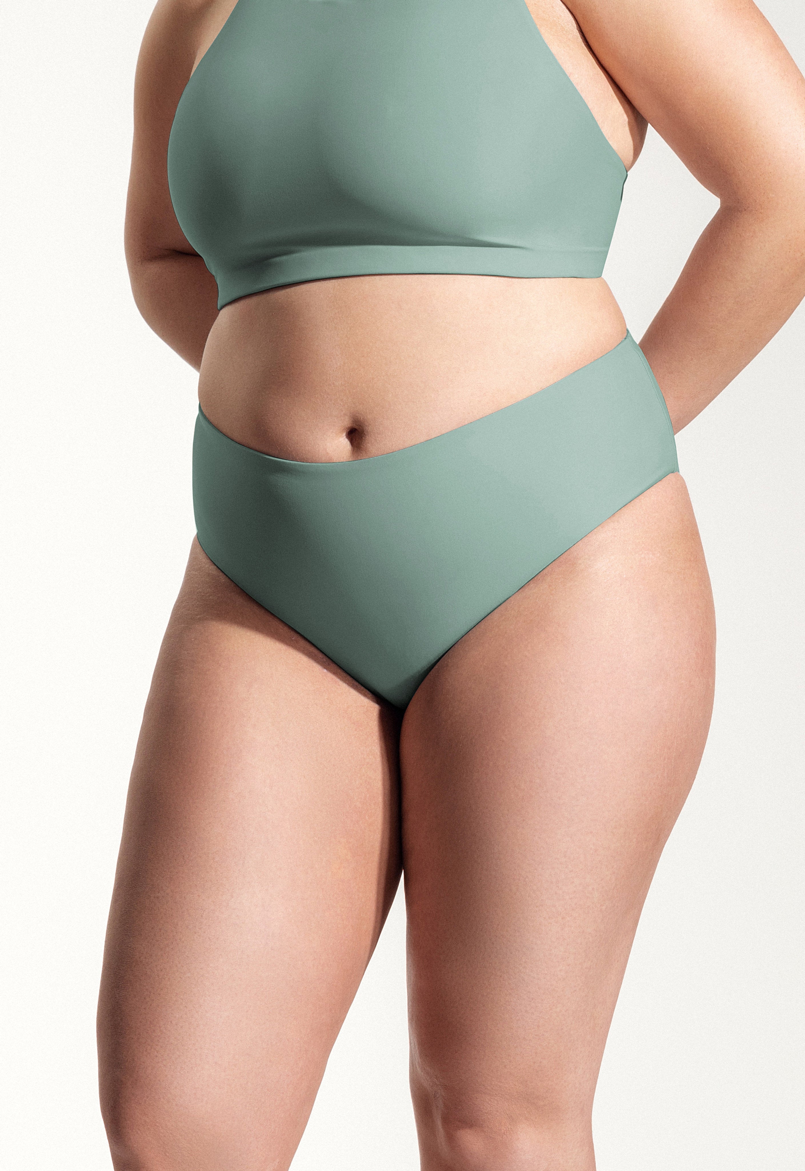 Surf Bikini Hose „Fugu“ in Eisblau