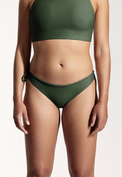 Surf Bikini Bottom "Mako" in dark green