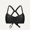 Surf Bikini Top "Hoki" in black