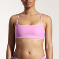 Surf Bikini Top "Buri" in baby pink