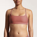 Surf Bikini Top "Buri" in clay red