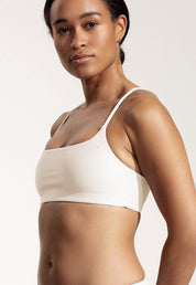 Surf Bikini Top "Buri" in creme white