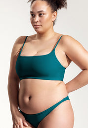 Surf Bikini Oberteil „Buri“ in Petrolblau