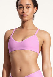 Surf Bikini Oberteil „Dace“ in Baby Pink