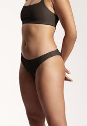 Surf Bikini Bottom "Mako" in dark brown