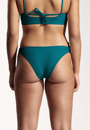 Surf Bikini Bottom "Mako" in petrol blue