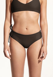 Surf Bikini Hose „Opah“ in Dunkelbraun