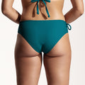 Surf Bikini Bottom "Opah" in petrol blue