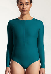 Surfsuit "Orfe" in petrol blue