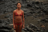 Surf Bikini Hose „Fiji“ in Clay Rot 5