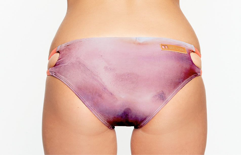 Bikini Hose „Hawaii“ in Sahara Rot Print 3