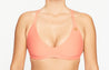 Surf Bikini Oberteil „Milli“ in Hot Coral Rot 1