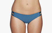Bikini Hose „Hawaii“ in Teal & Frost Blau 1