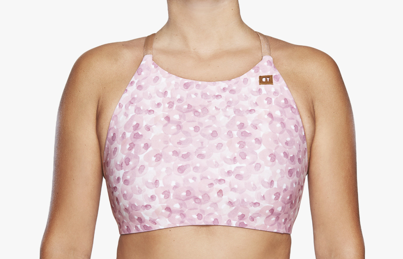 Surf Bikini Oberteil „Lou“ in Blossom Pink 1