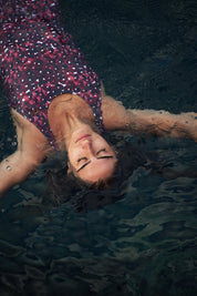 Surf Badeanzug „Anaïs“ in Blossom Rot 4