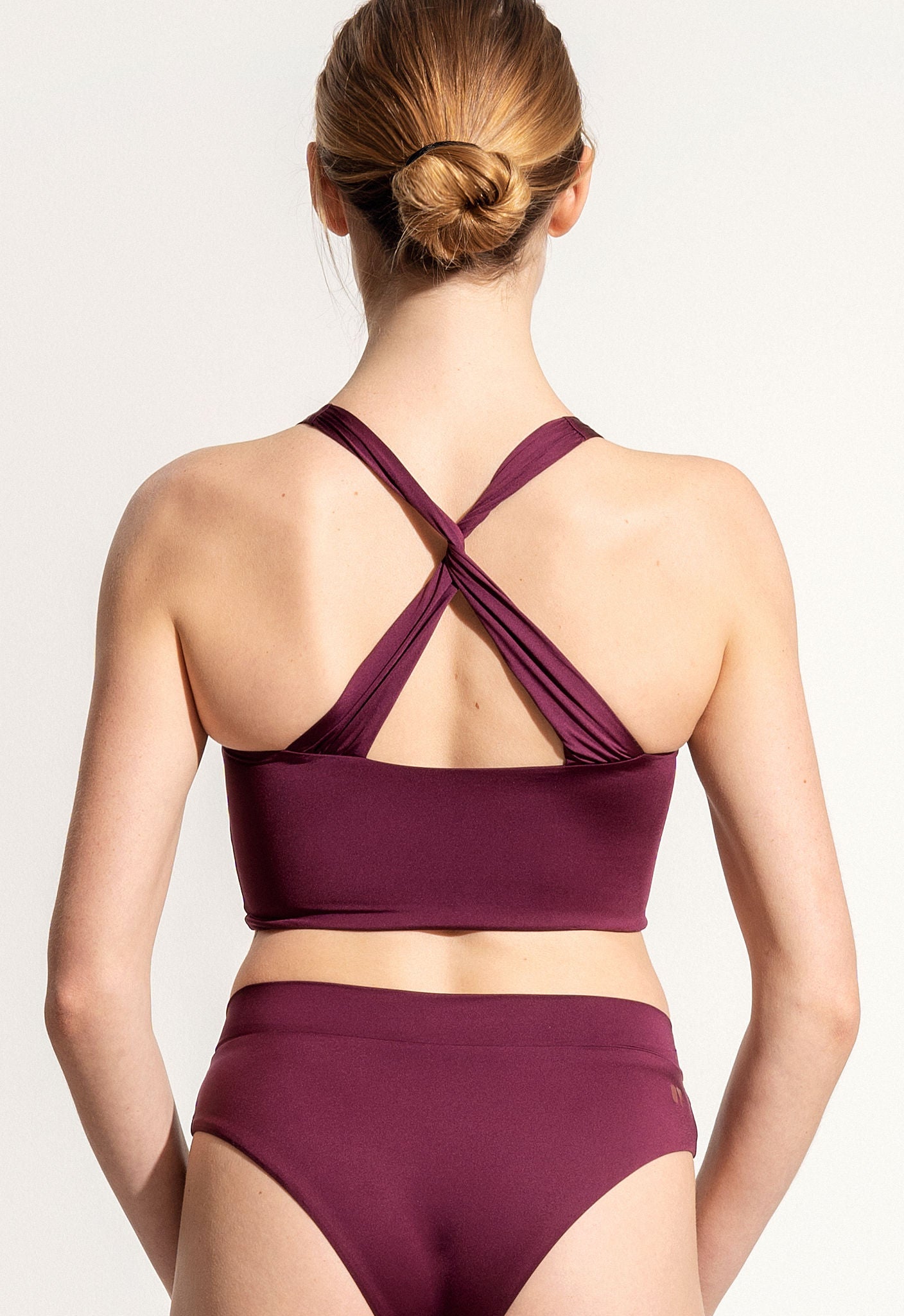 Bikini Oberteil „Elin X“ in Sultana Violett 2