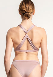Bikini Oberteil „Rose X“ in Virginia Pink 2