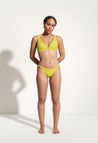 Bikini Oberteil „Ora“ in Lime Gelb 2