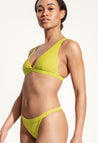 Bikini Oberteil „Ora“ in Lime Gelb 1
