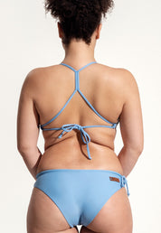 Surf Bikini Oberteil „Alma“ in Misty Blau 2