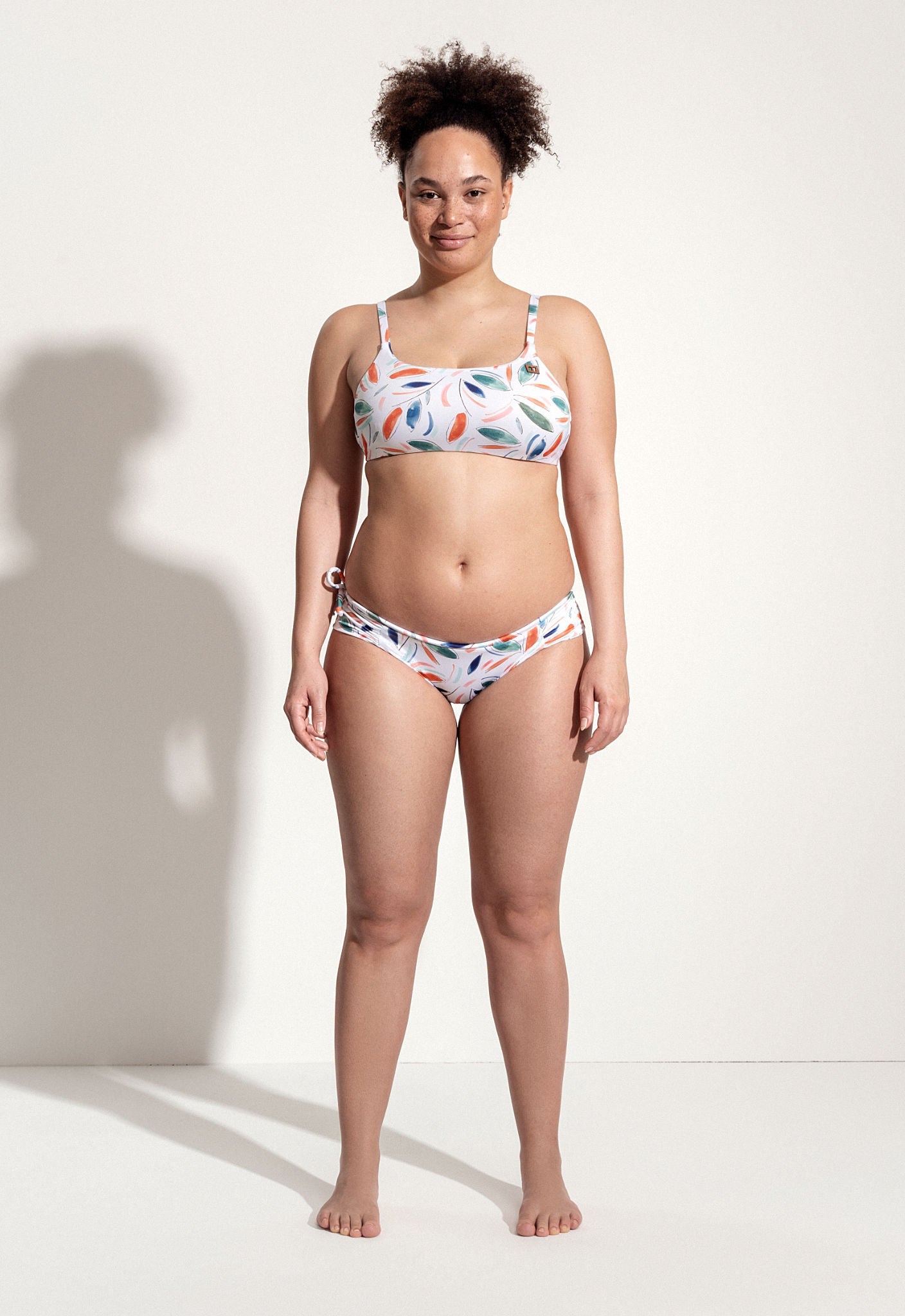 Surf Bikini Oberteil „Faya“ in Liberty Print 1