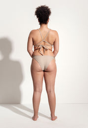 Surf Bikini Hose „Mako“ in Blassbraun 2