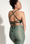 Surf & Yoga Leggings „Larimar“ in Blassgrün 1