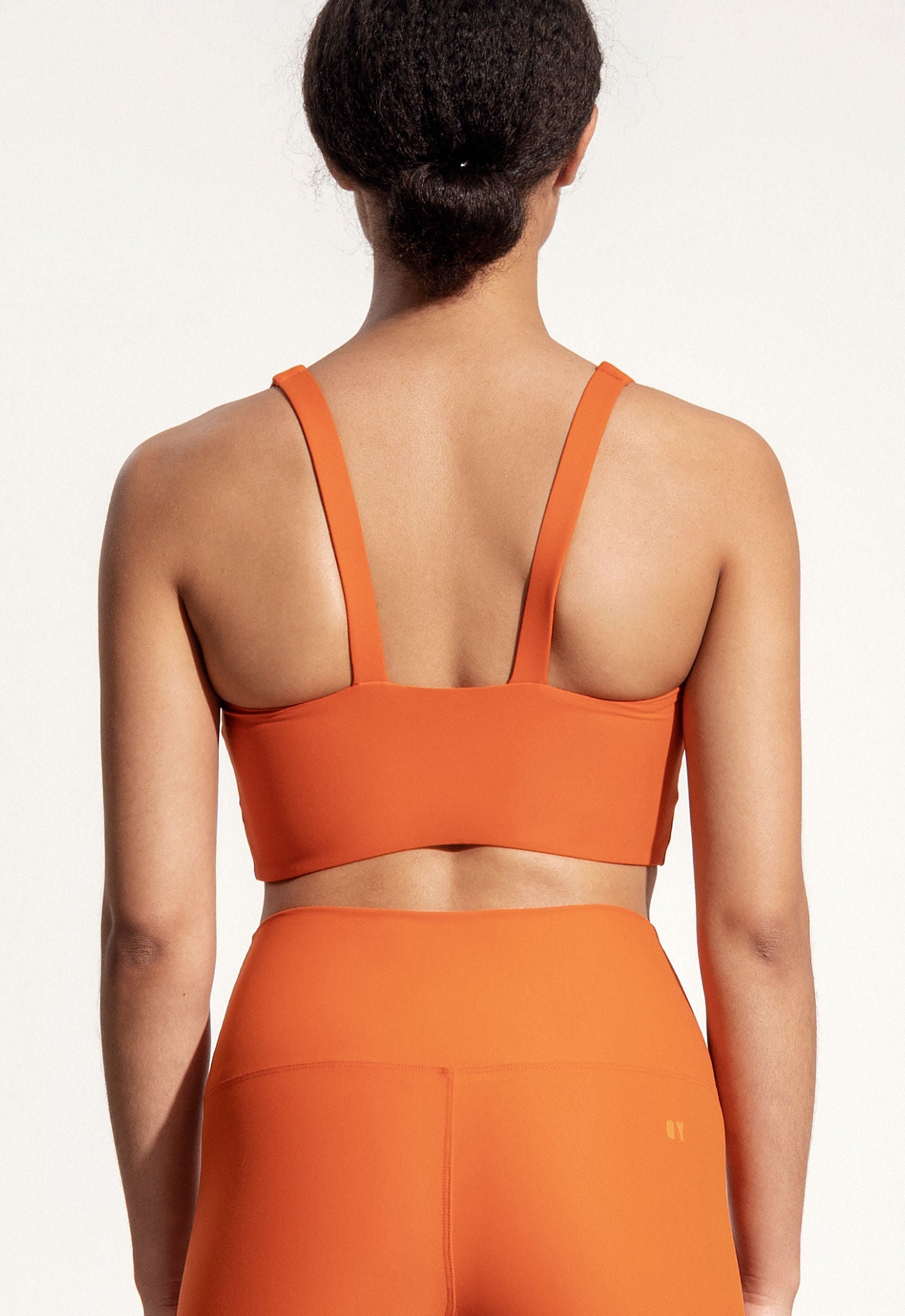 Yoga & Surf Oberteil „Elin“ in Tangerine Orange 2