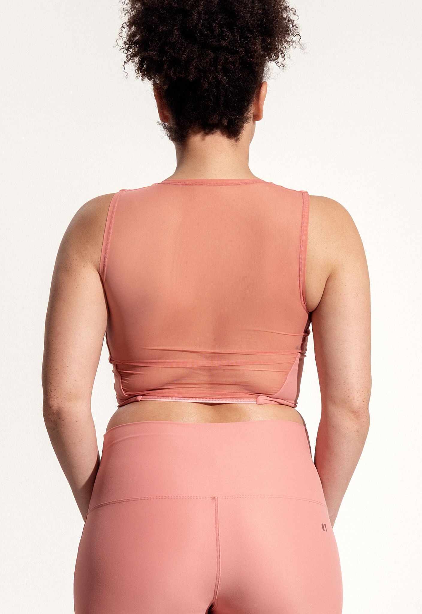 Yoga Oberteil „Zana Neo“ in Melon Pink 2