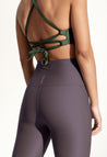 Yoga Leggings „Larimar Flow“ in Dunkellavendel 1