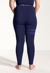 Yoga Leggings „Larimar+“ in Dunkelblau 