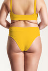 Bikini Hose „Bayamo“ in Sonnengelb gerippt 5