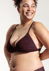 Surf Bikini Oberteil „Esox“ in Cool Cat Print 