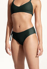 Surf Bikini Hose „Opah“ in Nachtgrün 2