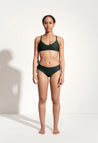 Surf Bikini Hose „Opah“ in Nachtgrün 3
